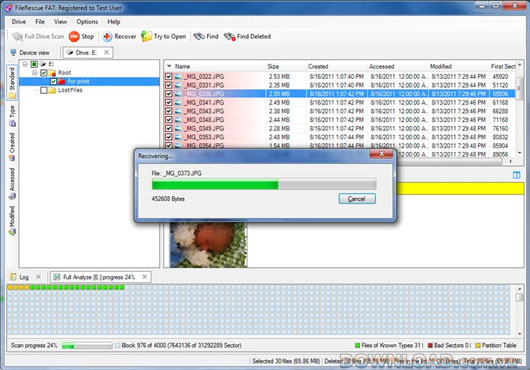 FileRescue for FAT