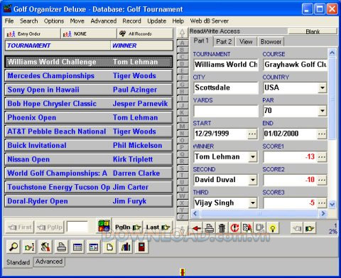 Golf Organizer Deluxe 
