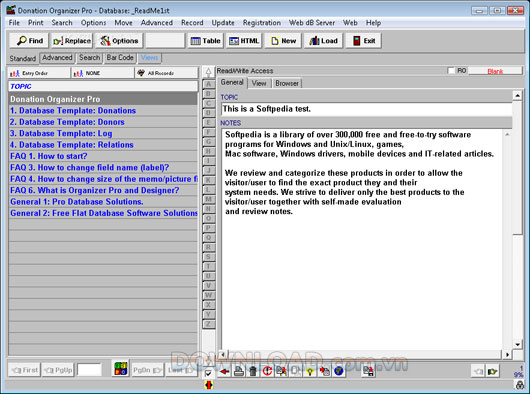 Donation Organizer Pro
