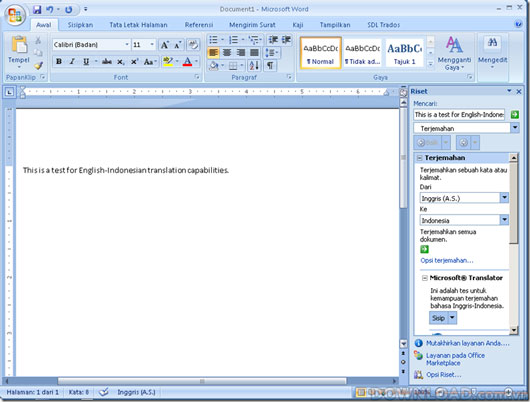Microsoft Translator For Office