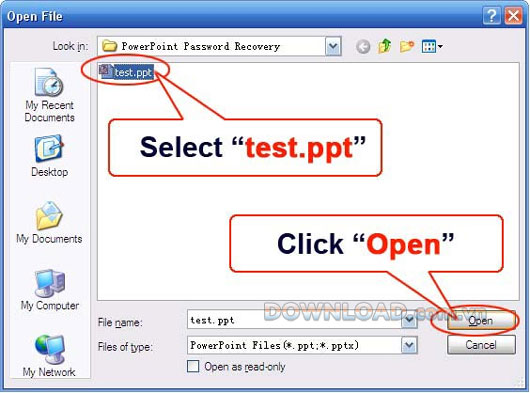 PowerPoint Password Recovery