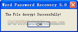 Word Password Recovery 