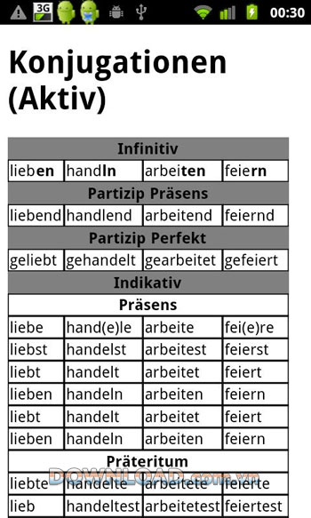 German Verbs