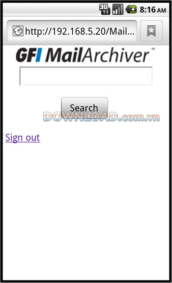GFI MailArchiver 