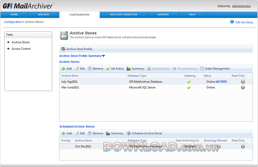 GFI MailArchiver 