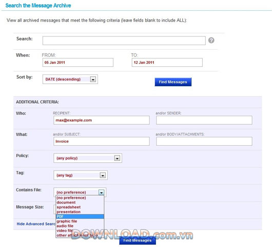 GFI MAX MailArchive