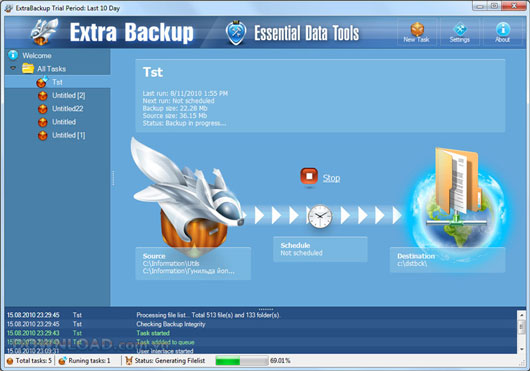 ExtraBackup