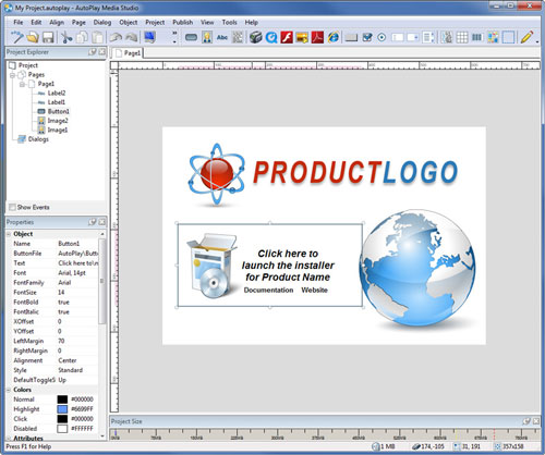 AutoPlay Media Studio Personal Edition