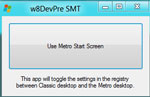 Windows 8 Start Menu ToggleCông cụ chuyển đổi màn hình