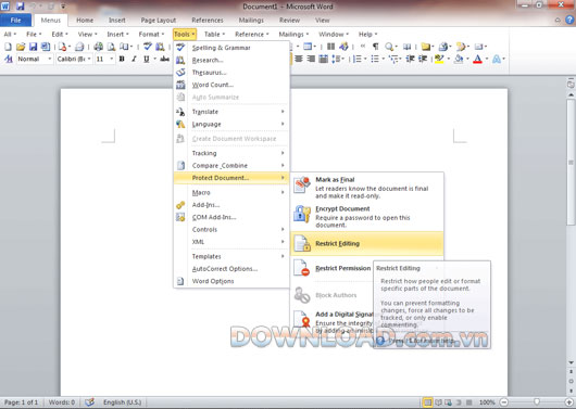 Classic Menu for Word 2010