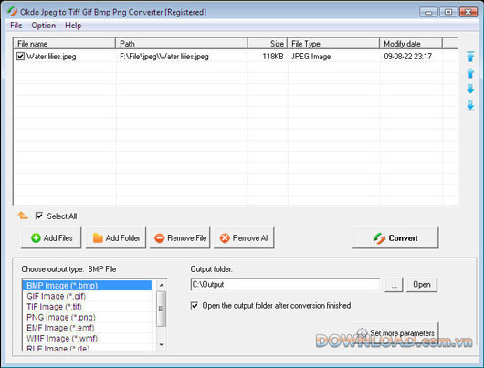 Okdo Jpeg to Tiff Gif Bmp Png Converter
