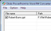 Okdo PowerPoint to Word Rtf Converter