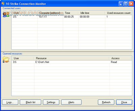 10-Strike Connection Monitor