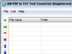Ailt PDF to TXT Text Converter