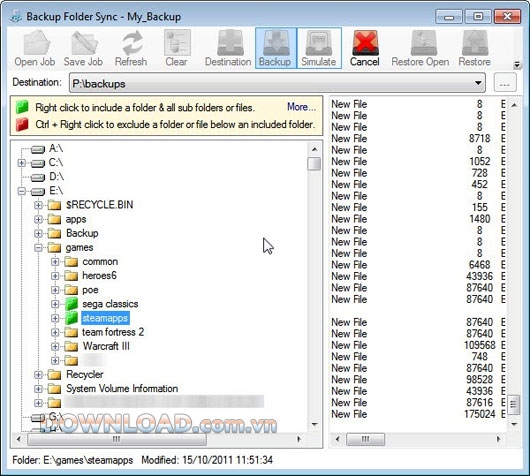 Backup Folder Sync