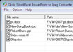 Okdo Word Excel PowerPoint to Jpeg Converter