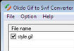 Okdo Gif to Swf Converter