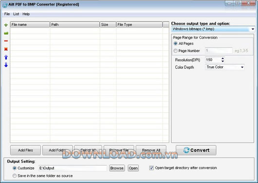 Ailt PDF to BMP Converter