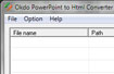 Okdo PowerPoint to Html Converter