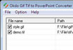 Okdo Gif Tif to PowerPoint Converter