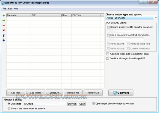 Ailt BMP to PDF Converter 