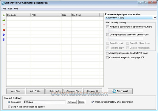 Ailt EMF to PDF Converter 