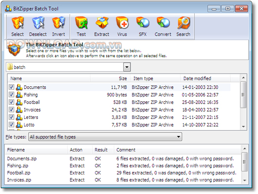 BitZipper là một công cụ nén dữ liệu tiên tiến cho Windows