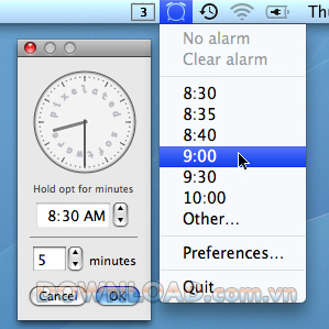 TinyAlarm for Mac