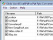 Okdo Word Excel Pdf to Ppt Pptx Converter