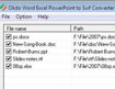Okdo Word PowerPoint to Swf Converter