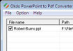 Okdo PowerPoint to Pdf Converter
