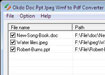 Okdo Doc Ppt Jpeg Wmf to Pdf Converter