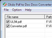 Okdo Pdf to Doc Docx Converter