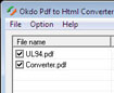 Okdo Pdf to Html Converter