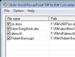 Okdo Word PowerPoint Tiff to Pdf Converter