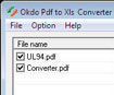 Okdo Pdf to Xls Converter