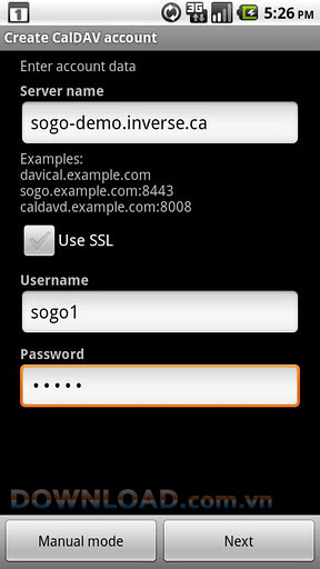 CalDAV-Sync for Android