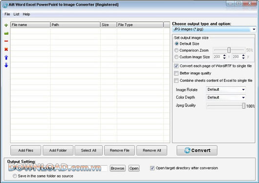 Ailt Word Excel PowerPoint to Image Converter