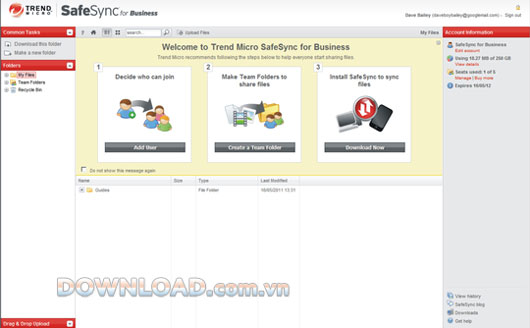 Trend Micro SafeSync for Business