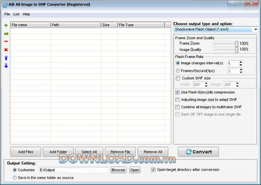 Ailt All Image to SWF Converter 