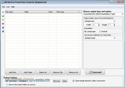 Ailt Word to PowerPoint Converter