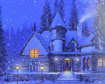 3D Snowy Cottage Screensaver