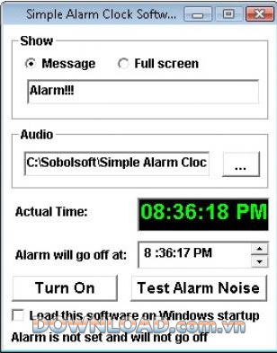 Simple Alarm Clock