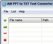 Ailt PPT to TXT Text Converter