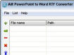 Ailt PowerPoint to Word RTF Converter