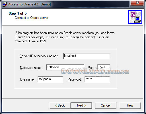Access to Oracle