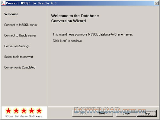 MSSQL to Oracle
