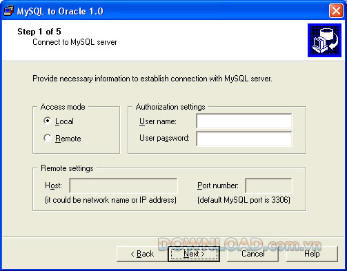 MySQL to Oracle 