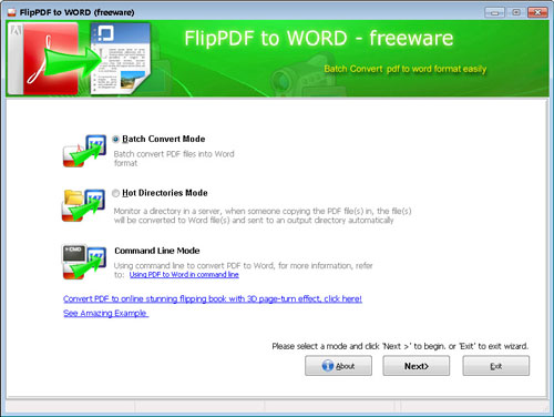 Flip PD Fto Word