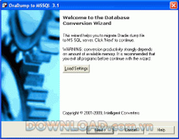 OraDump to MSSQL
